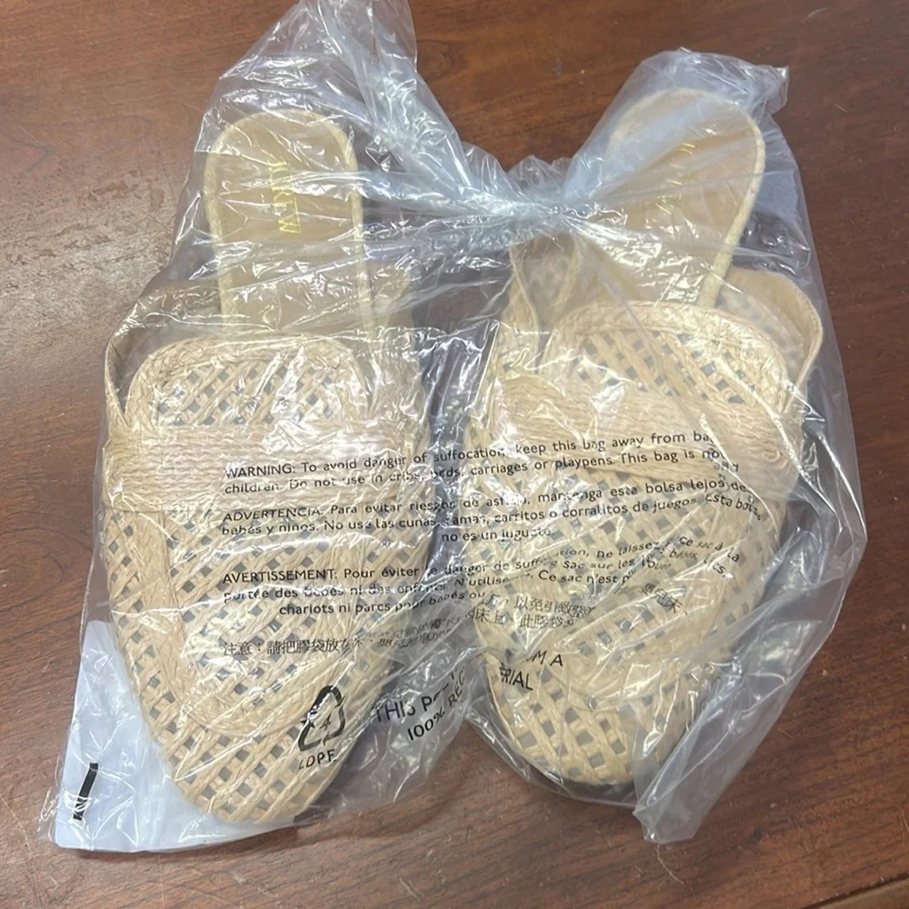 J Crew Woven mule flats CI953